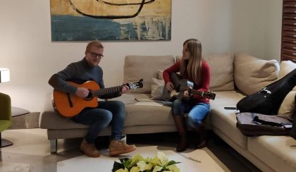 Victoria Lerma y Miguel Dantart